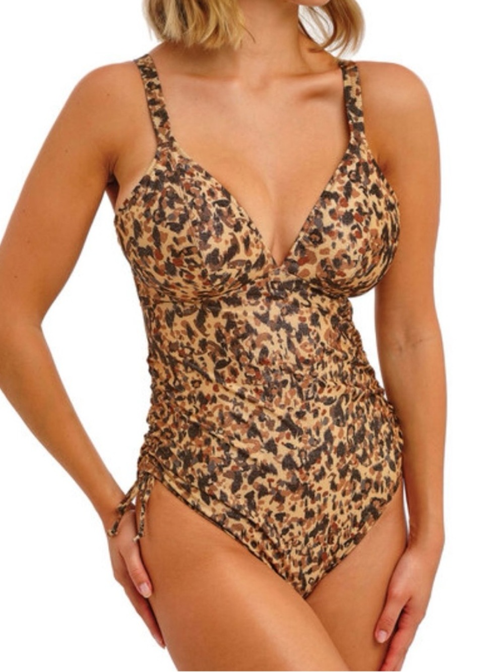 Freya 34DD Arizona Wave Dune Non Wired Swimsuit / Animal Print